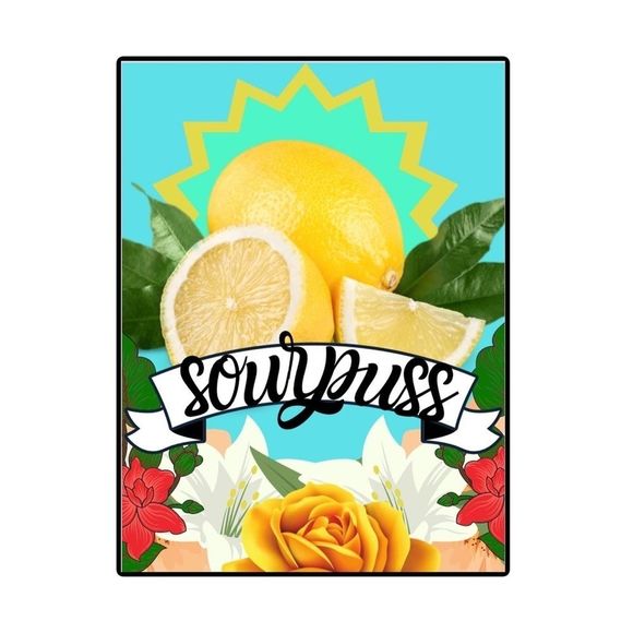 Sour Puss Digital Art Print - 8 x 10 - Picture 1 of 2